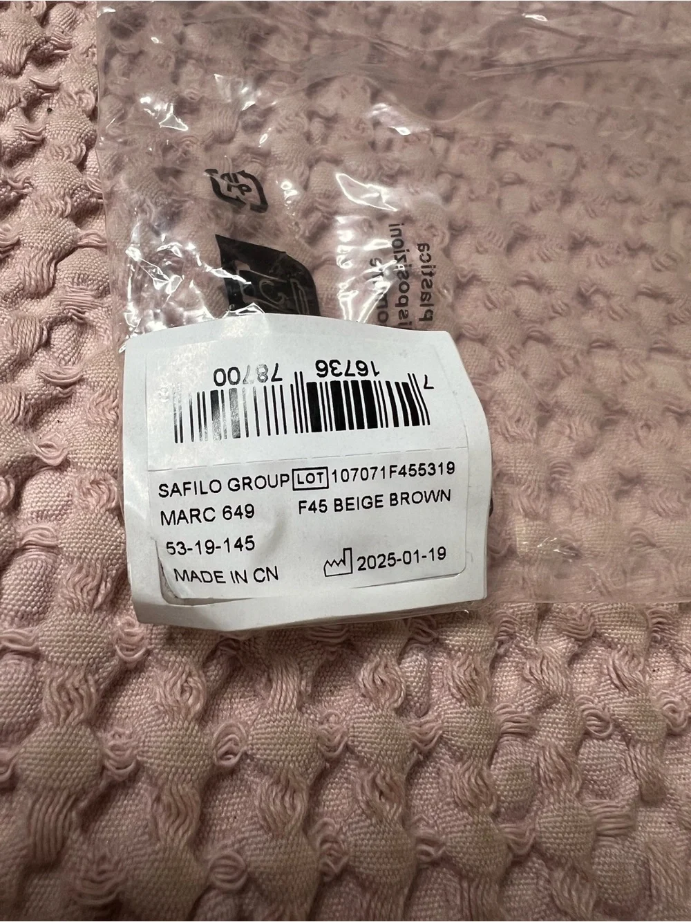 Marc Jacobs MARC 649 Cat Eye Eyeglass Frames Beige Brown 53mm BNWT